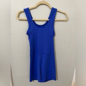 Set active blue romper